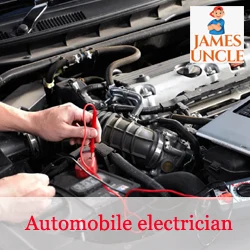 Automobile electrician Mr. Ramjan Ali in Bagdola